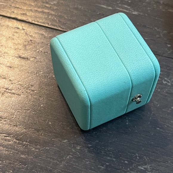 Tiffany & Co Empty Blue Engagement Ring Box+Outer Box+Shopping Bag - Picture 11 of 11